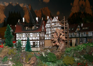Abgebrannter Hof auf der Feldbergblickbahn Schw&auml;rzenbach / Titisee-Neustadt